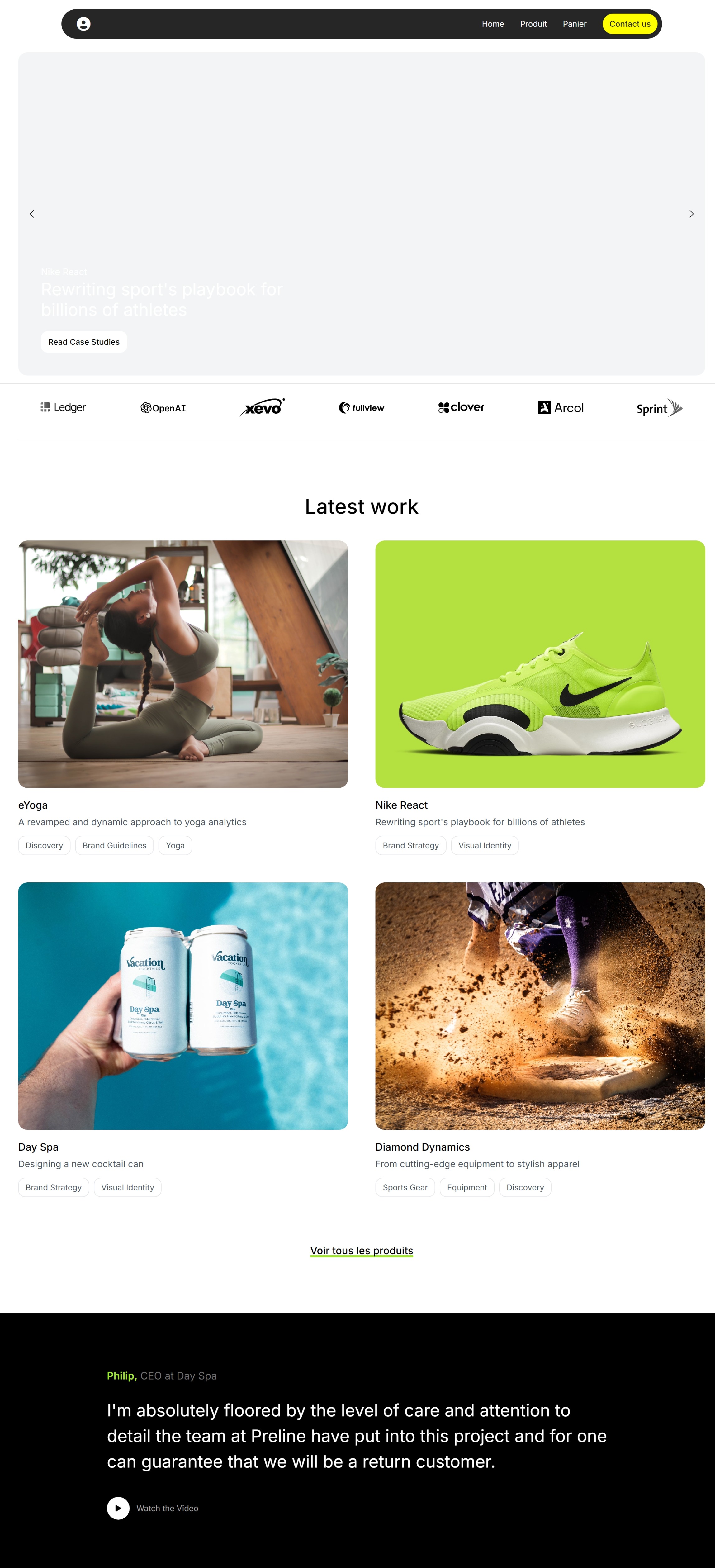 Application de gestion des commandes - NSA